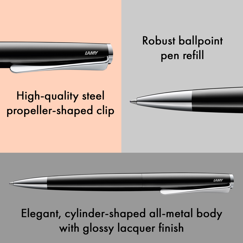 Kugelschreiber LAMY studio pianoblack