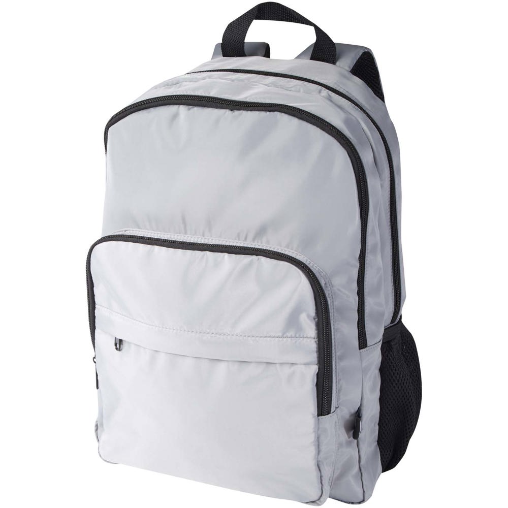 Trend Plus 15" Laptop-Rucksack aus recyceltem GRS-Material 20 L - Grau
