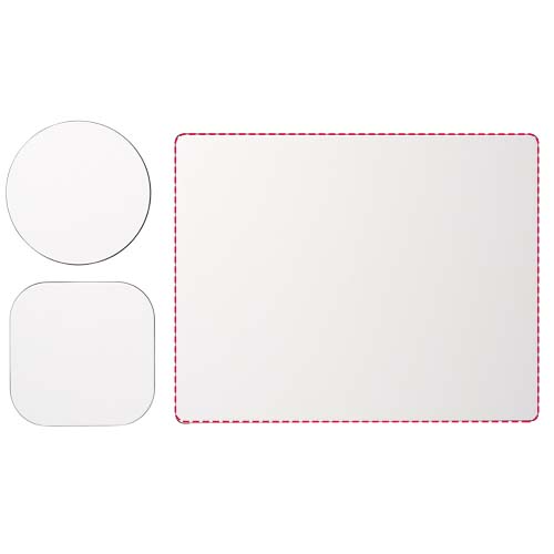 Brite-Mat® Mauspad- und Untersetzer-Set 1