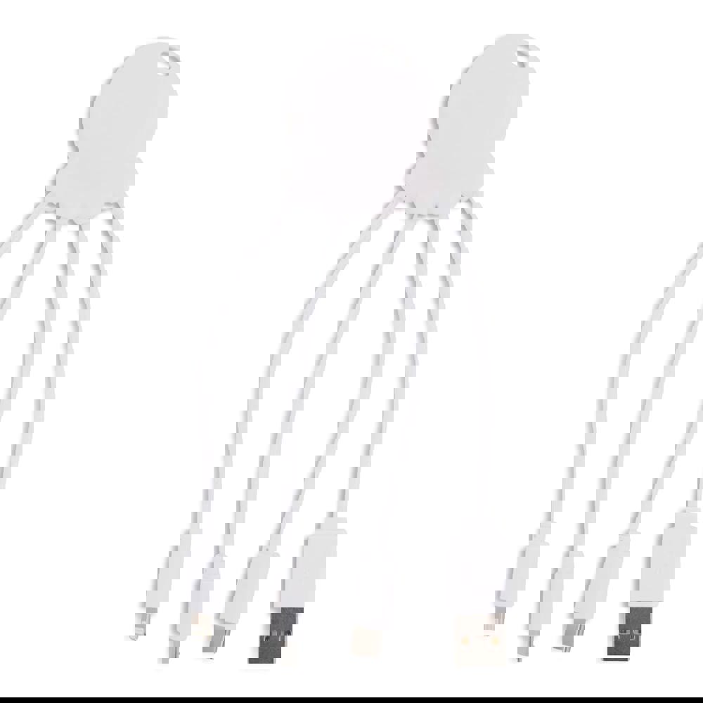 2087 | Xoopar Octopus Charging cable - Weiss