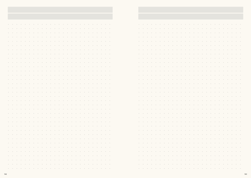 Notizbuch orgaLine Mainbook, Creme, anthrazit