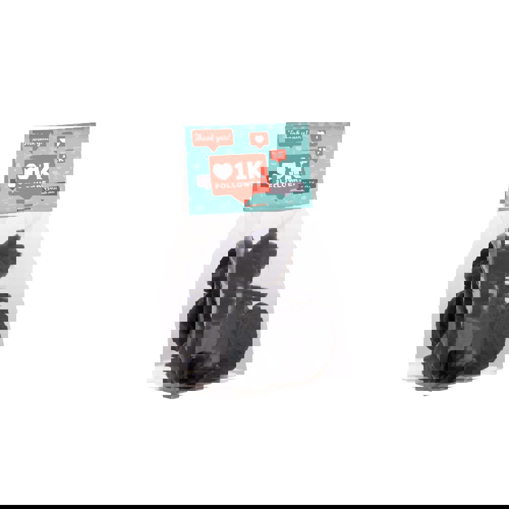 Blockbeutel mit Kopfkarte und 100 Gramm Süssigkeiten