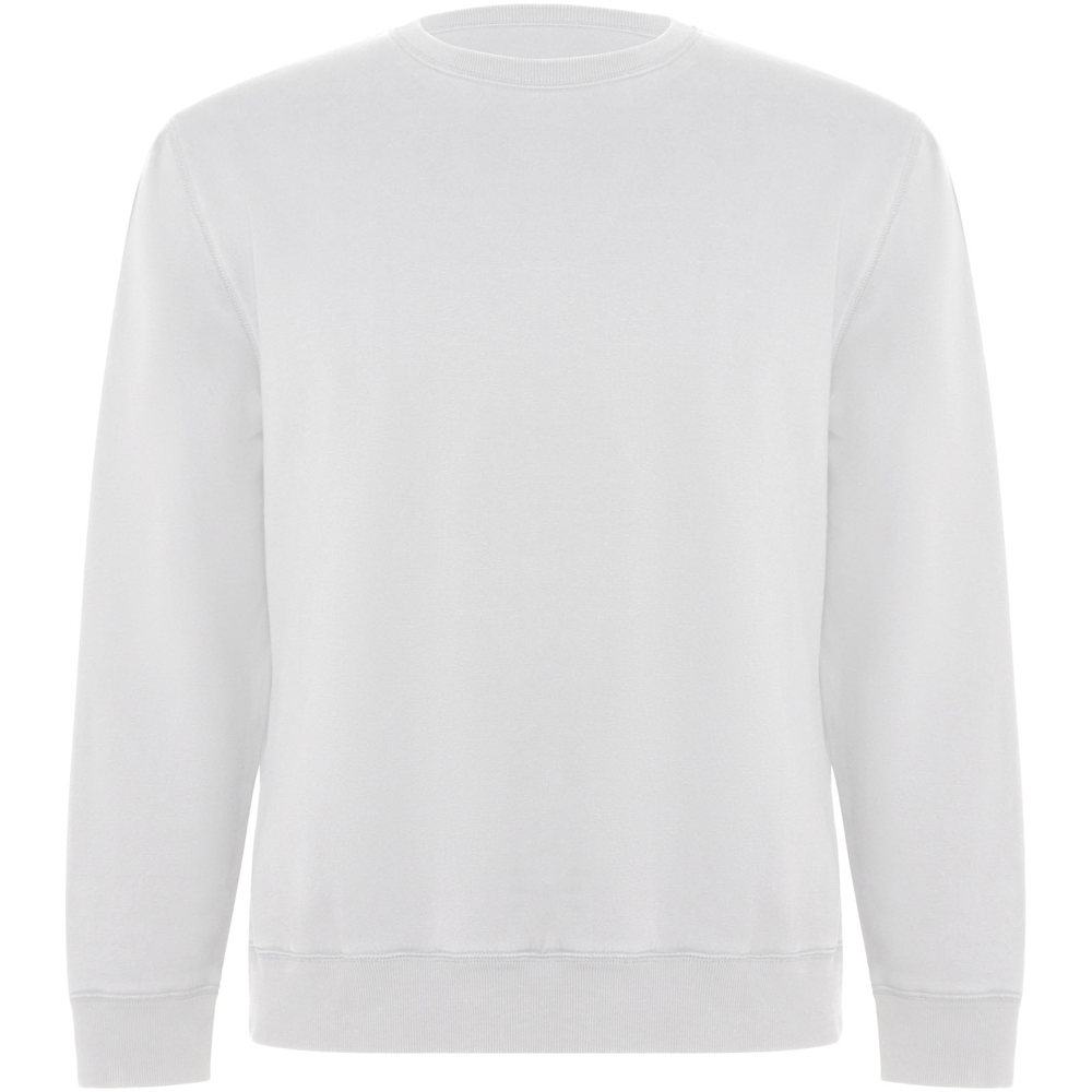 Batian Sweatshirt mit Rundhalsausschnitt aus Bio-Baumwolle Unisex - weiss