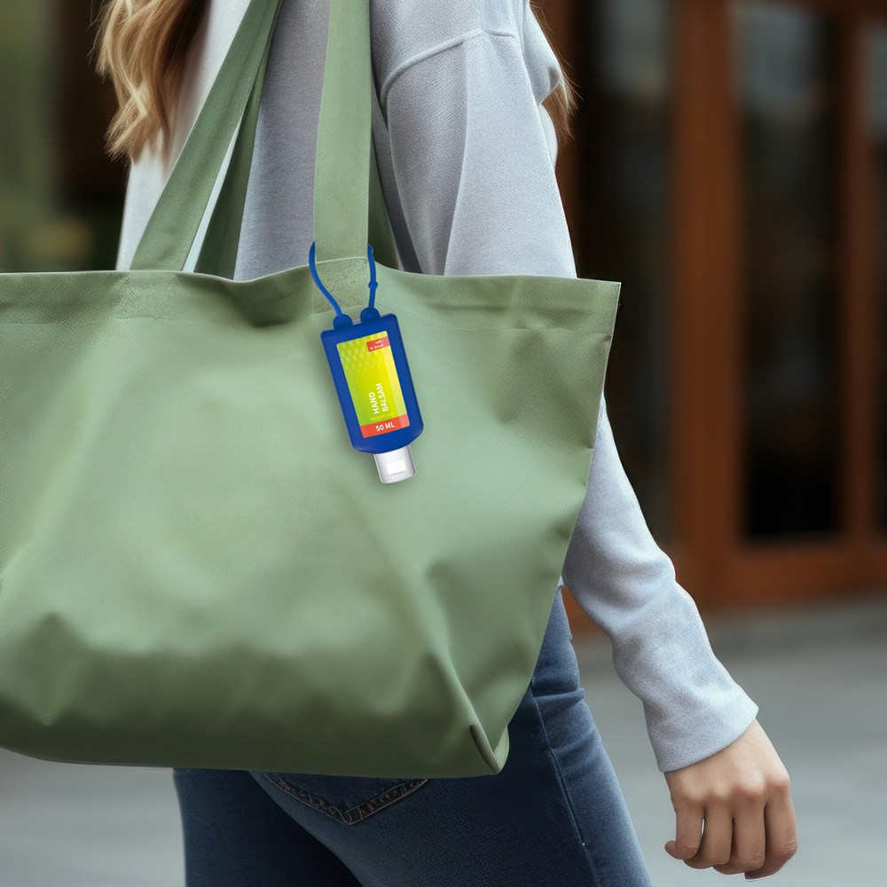 Handbalsam Ringelblume, 50 ml Bumper blau, Body Label (R-PET)