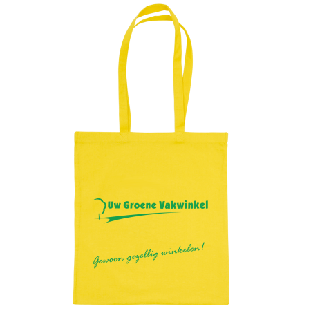 Baumwolltasche farbig, 140 g/m2 - gelb