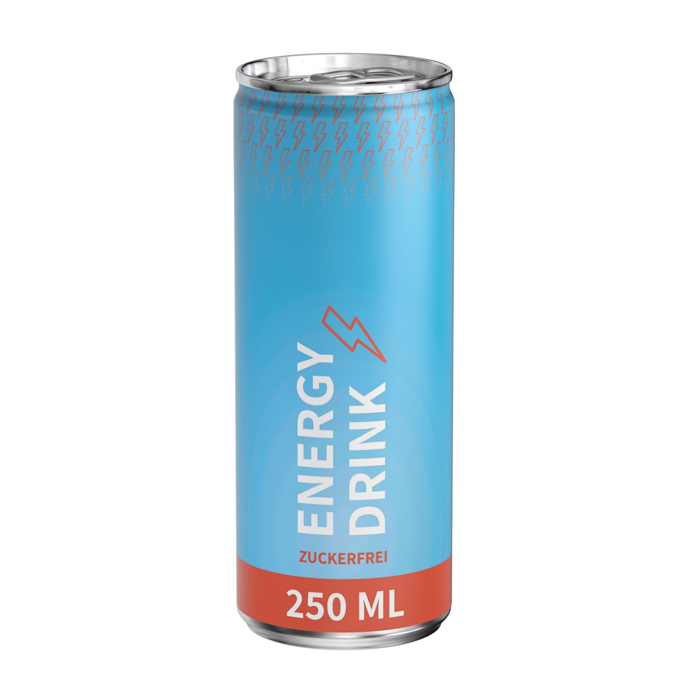 Energy Drink zuckerfrei, Fullbody (matt)