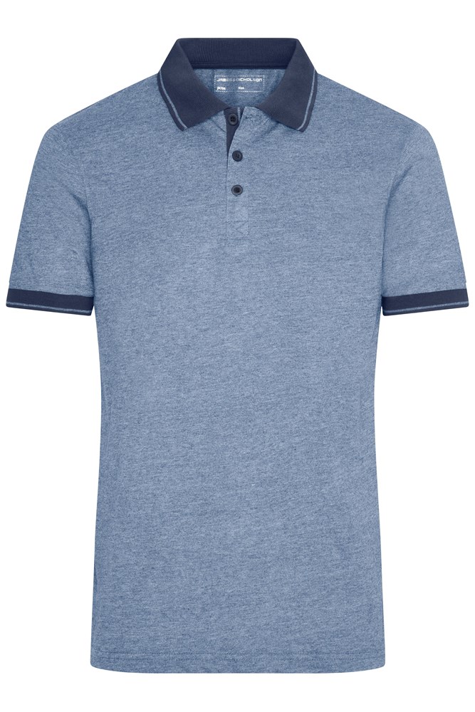 Blue-melange/navy (ca. Pantone 659C
296C)