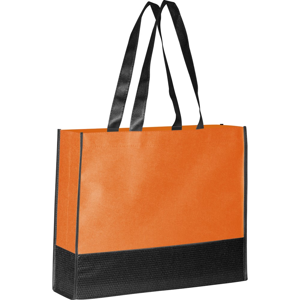 Faltbare Non Woven Einkaufstasche COURTNEY - orange