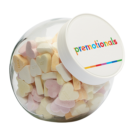 Bonbonglas 870 ml. mit verschiedenen Europäischen Süßigkeiten