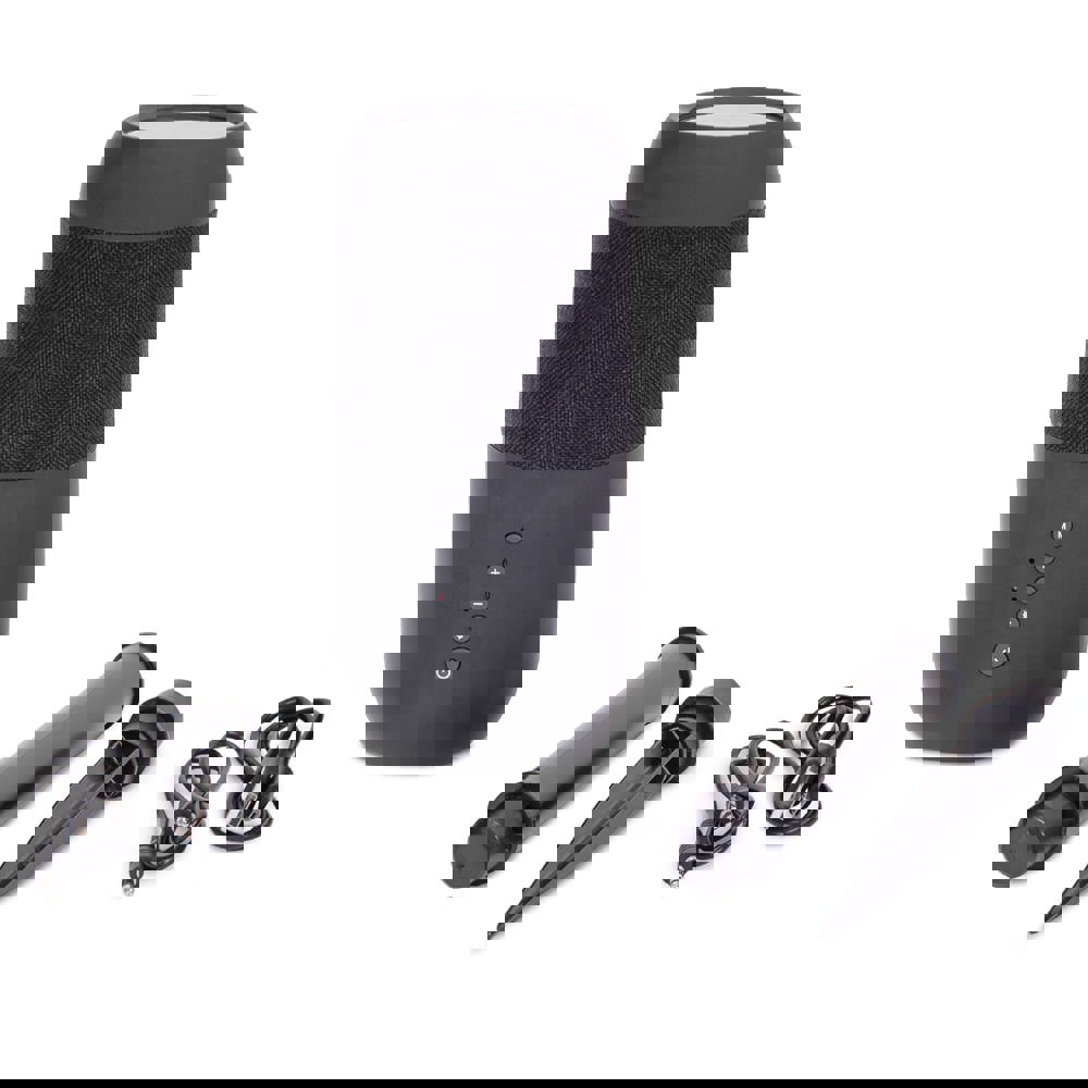 Wireless solar speaker torch 2x5W IPX6