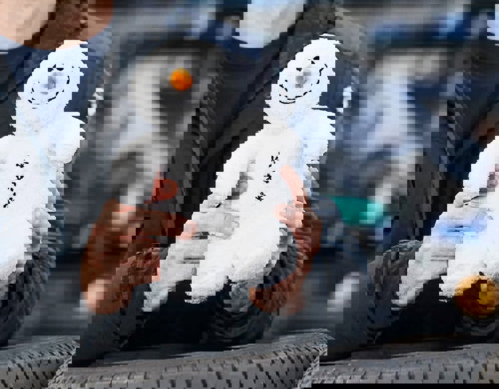 Schneemann Sven, weiß, one size