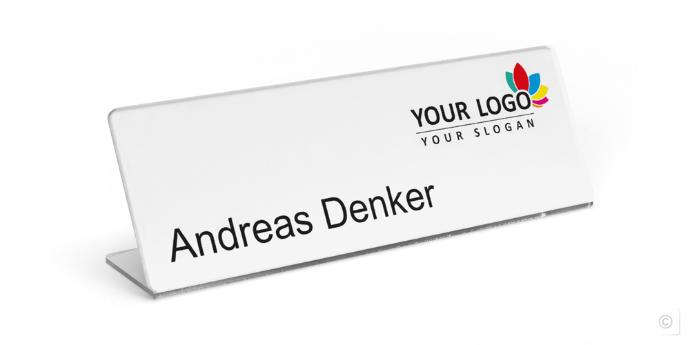 Tisch-Namensschild LaserContur | Comfort