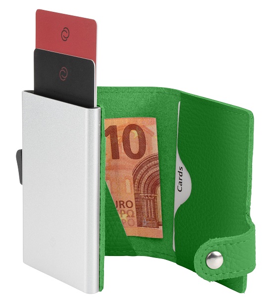 C-Secure RFID Börse - Hellgrün