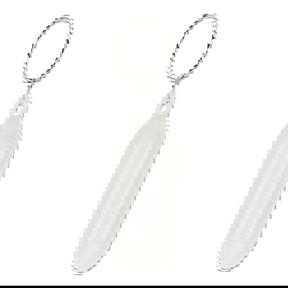 Schwimmender Schlüsselanhänger XL - weiss