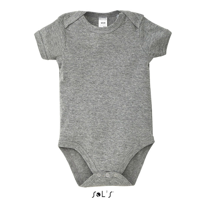 BAMBINO - BAMBINO BABY BODYSUIT - Graue Melange