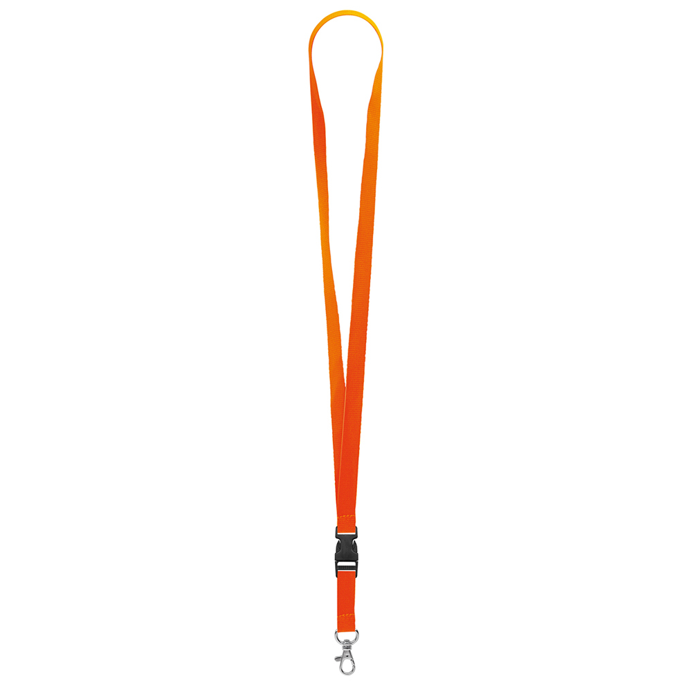Schlüsselband/Lanyard "Standard" - Orangerot (ca. Pantone 021C)