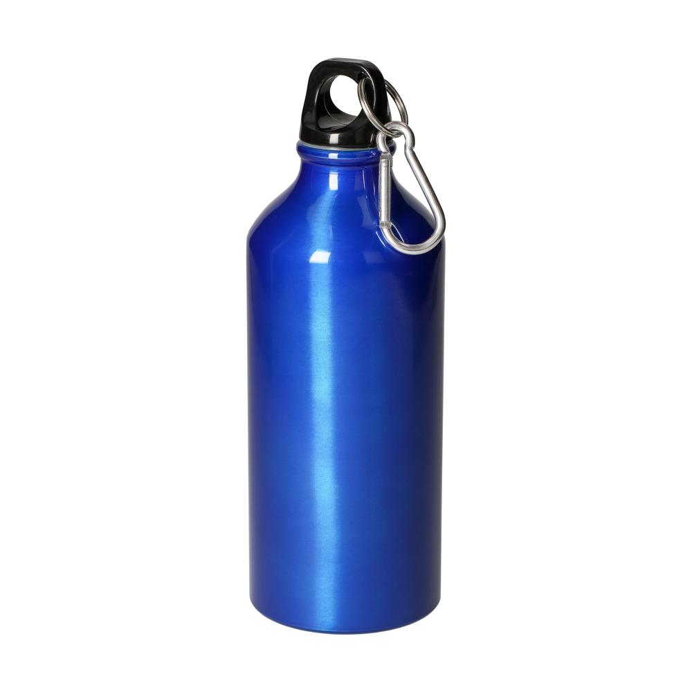 Aluminiumflasche "Sporty" 0,6 l - Blau