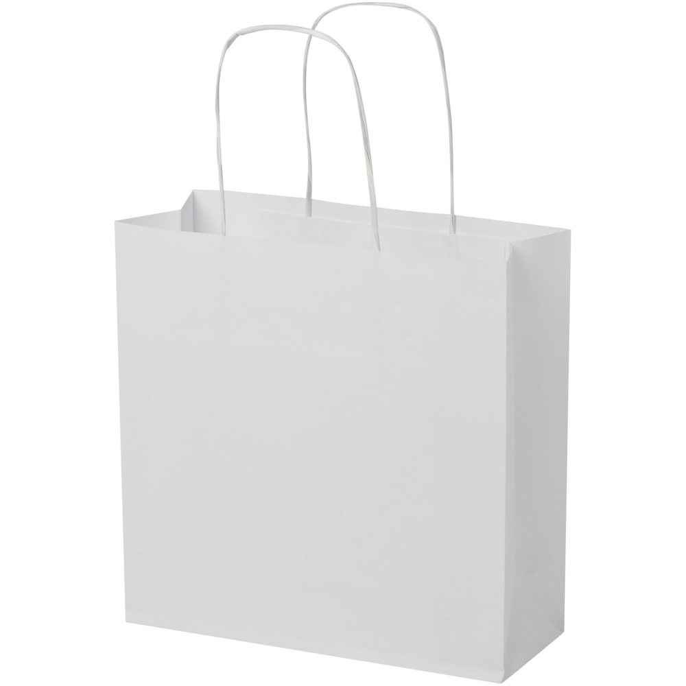 Kraftpapiertasche 120 /m² mit gedrehten Griffen – 24 × 9 × 24 cm