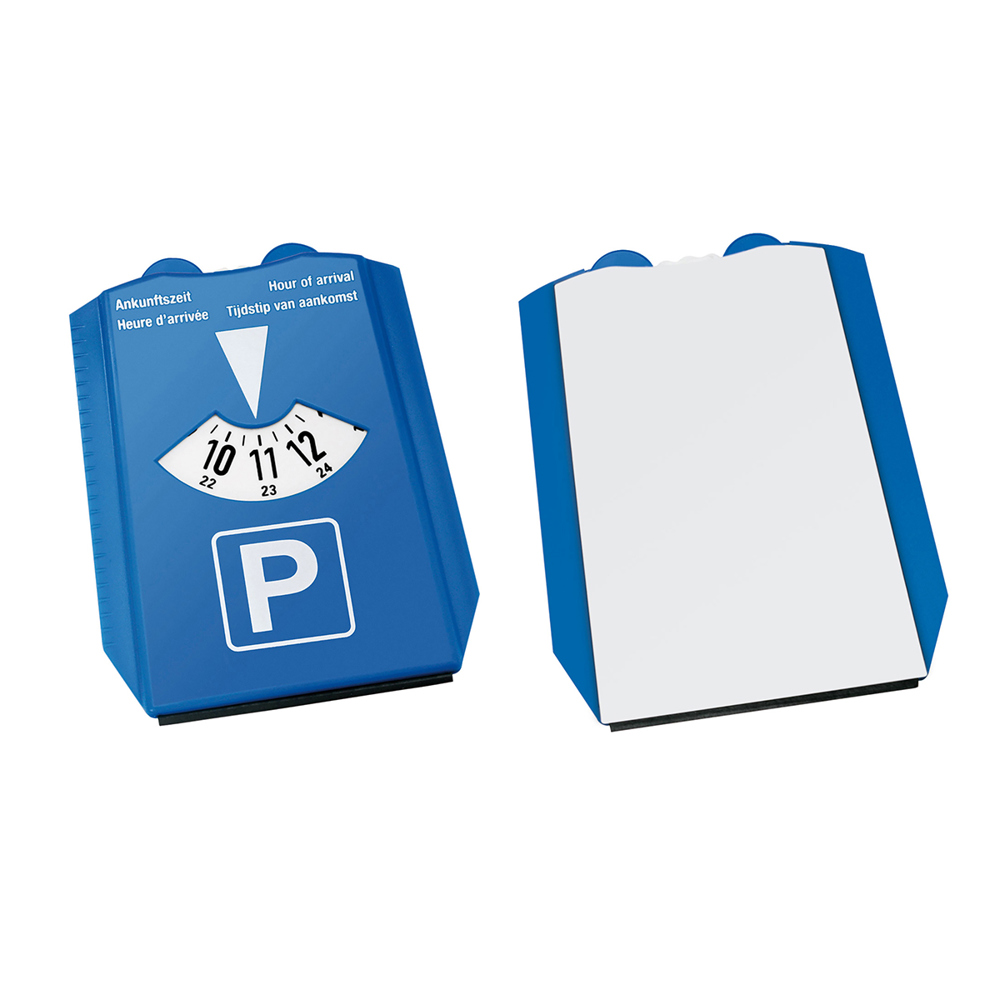 Parkscheibe "Alpha Duo" - blau/weiß/blau