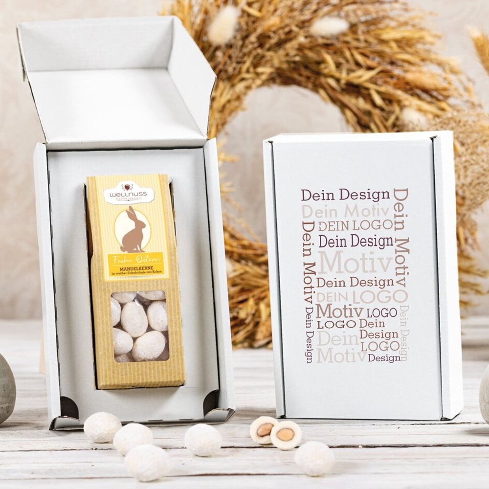 Geschenkkarton mit 1 Premium Snack - Oster-Edition