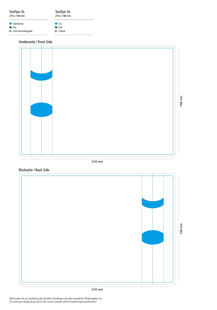 TeaFlyer XL inkl. 1 TeaStick "Individ. Design"