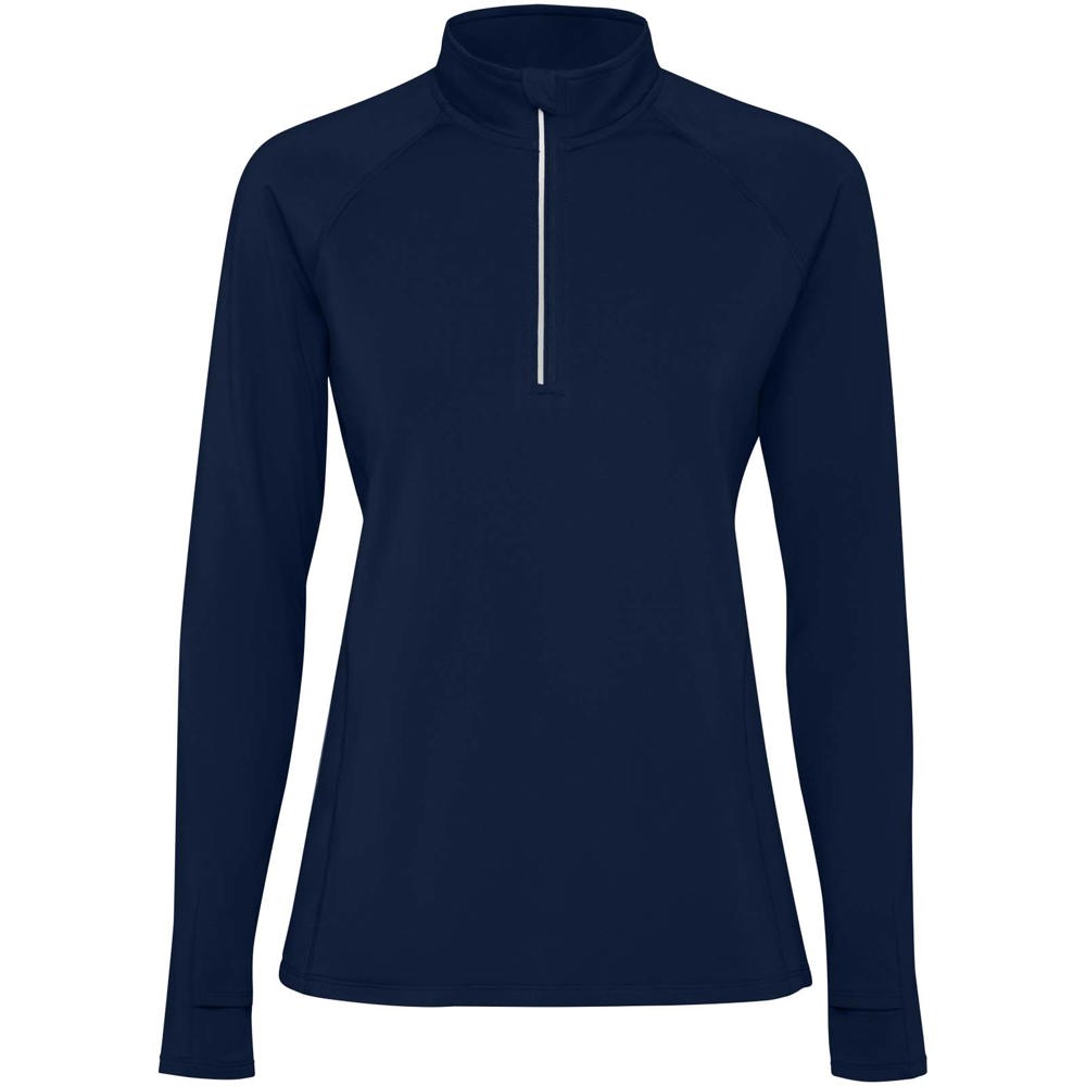 Estambul 200 g/m² Half-Zip Sweatshirt für Damen - marineblau