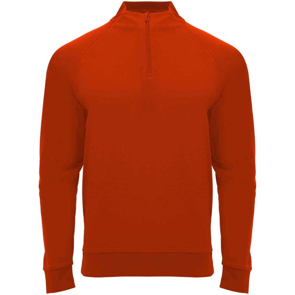 Epiro 200 g/m² Half-Zip Sweatshirt Unisex - rot