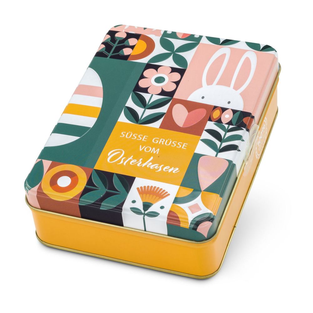 Süße Ostergrüße - Pralinendose mit 125 g