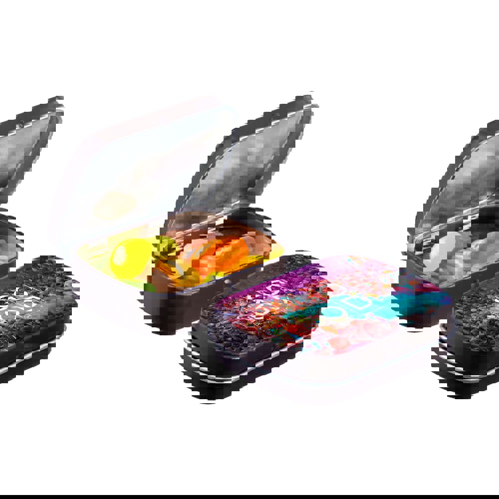 Mini Klappdeckeldose mit Süßigkeiten