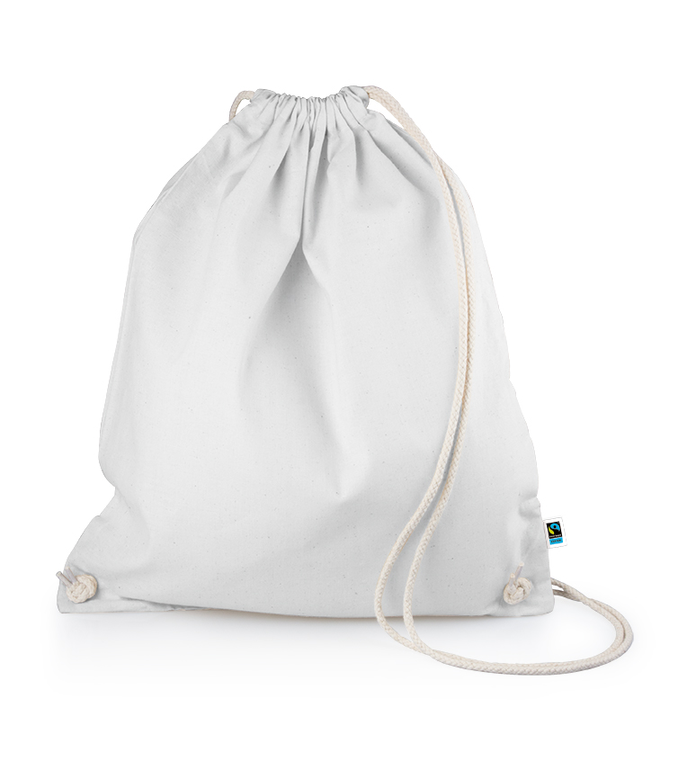 Fairtrade Baumwollrucksack Hanna - White