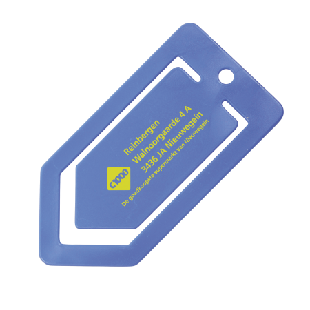 Notitzklammer Pfeil - dunkel blau