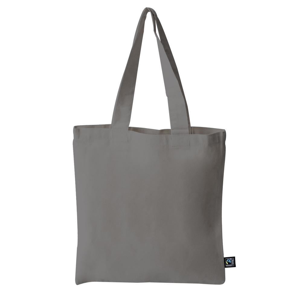 Fairtrade Canvastasche Tom - grey