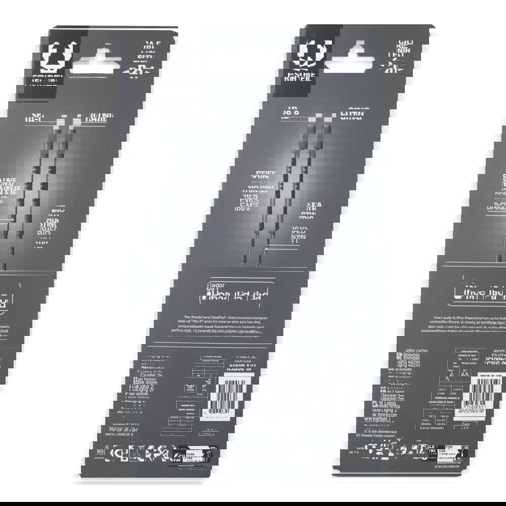 2ULC200 | Fresh 'n Rebel USB-C zu Apple Lightning Kabel 2.0m