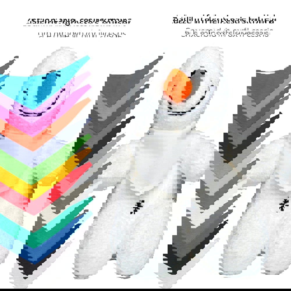 Schneemann Sven, weiß, one size