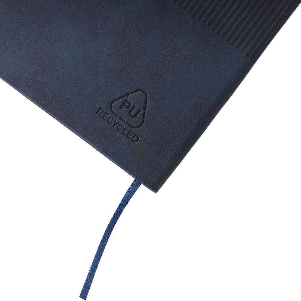 Recyceltes PU-Notizbuch (A5) Elian