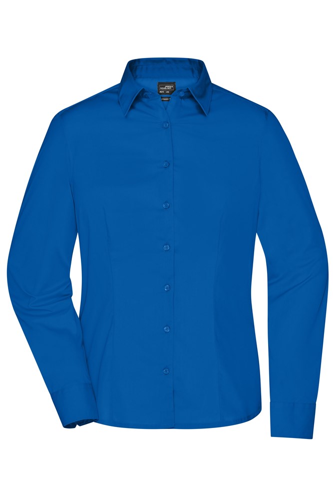 Ladies' Business Shirt Long-Sleeved - Royal (ca. Pantone 301C)