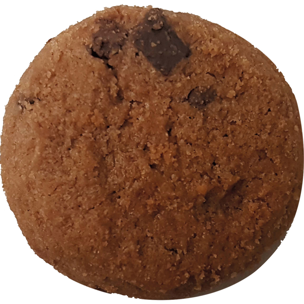 Cookies Bodenstandbeutel mit Werbeaufkleber 5 Stück , Inhalt: Coffee Cookie Double Choc