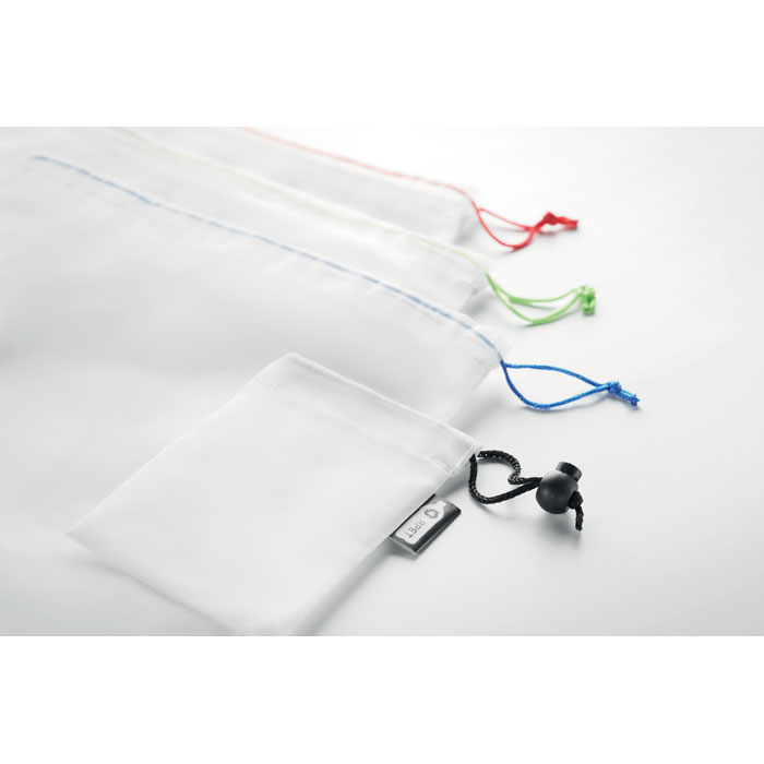 VEGGIE SET RPET - Obst/Gemüsenetze 3teilig