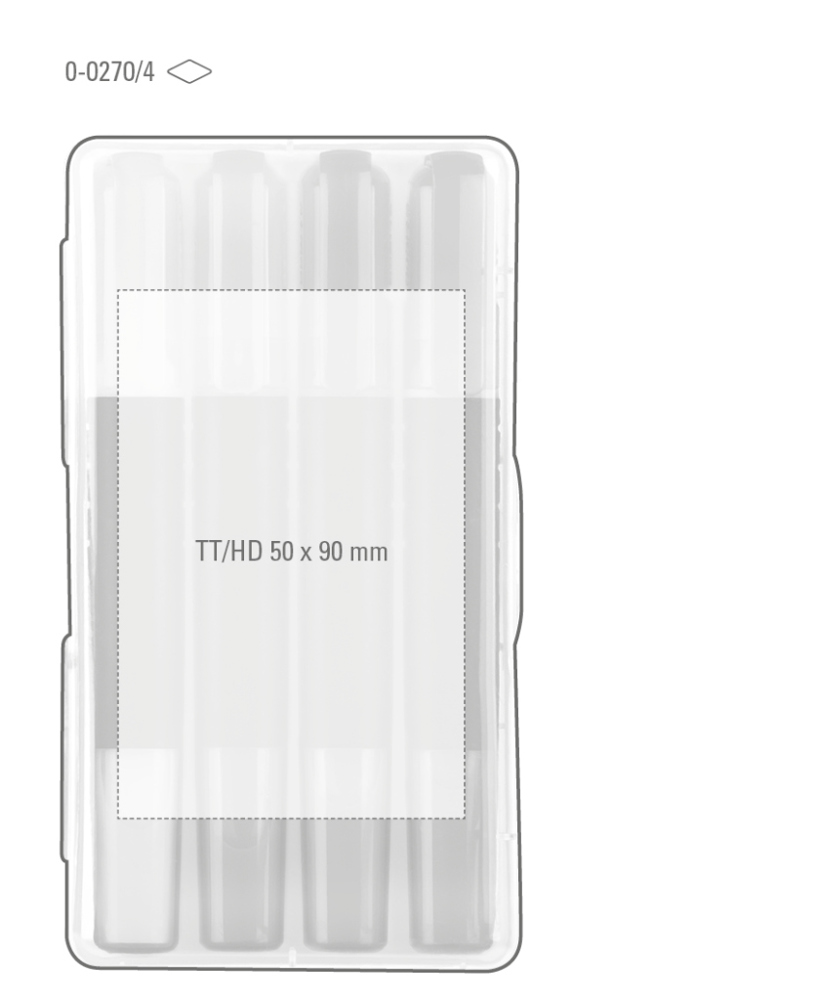 LIQEO HIGHLIGHTER PEN 4er SET, kombiniert