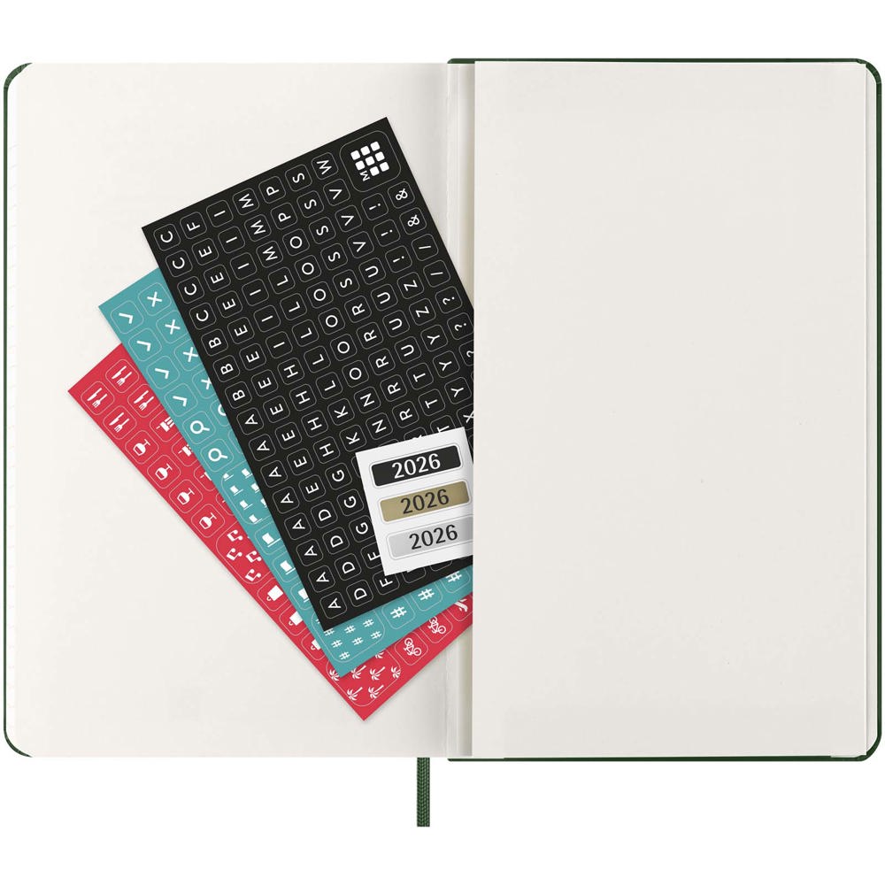 Moleskine Hardcover 12 Monate Wochenkalender L