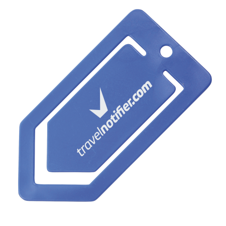 Notizklammer Pfeil Maxi 120 mm - dunkel blau