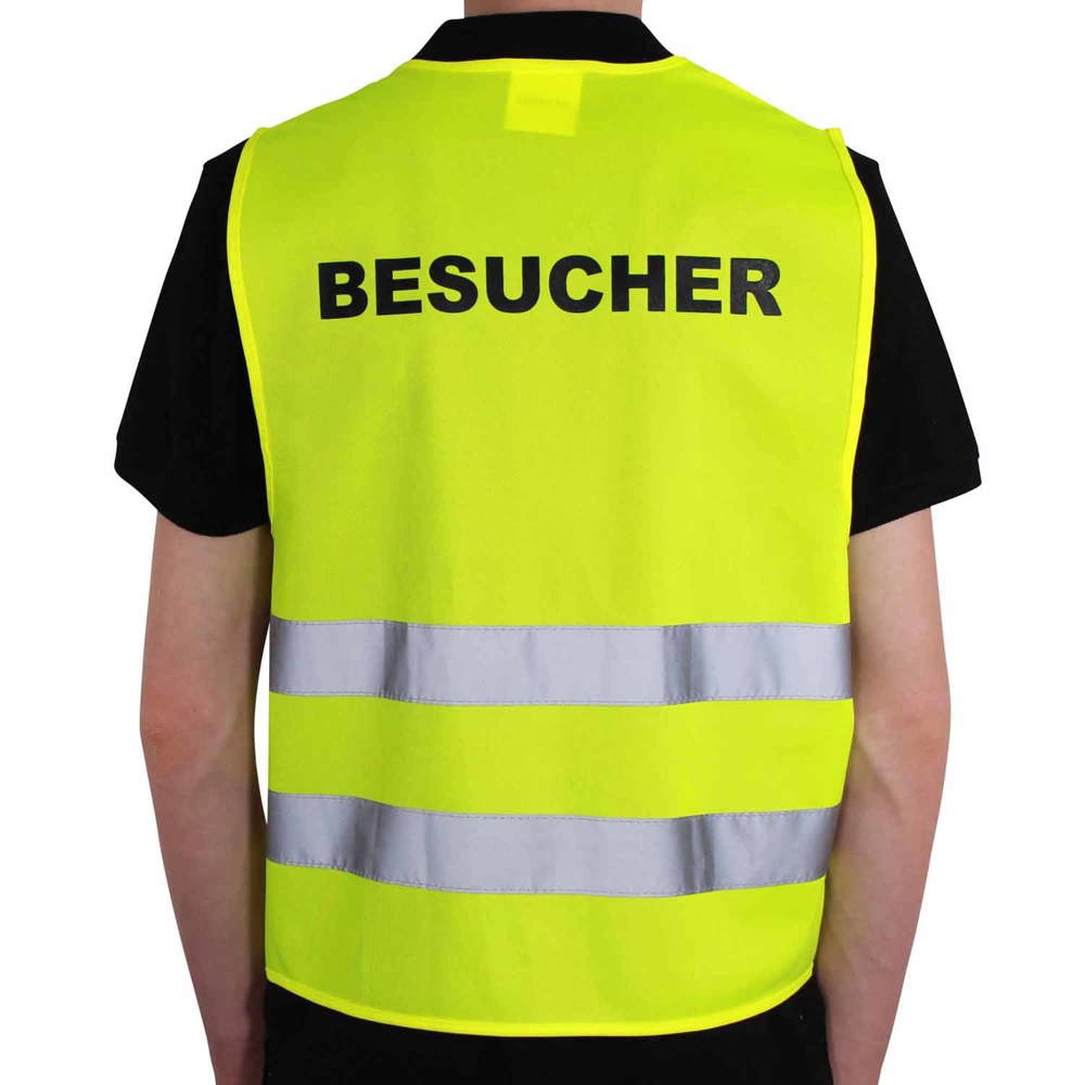 Qualitäts KFZ-Warnweste PREMIUM Besucher