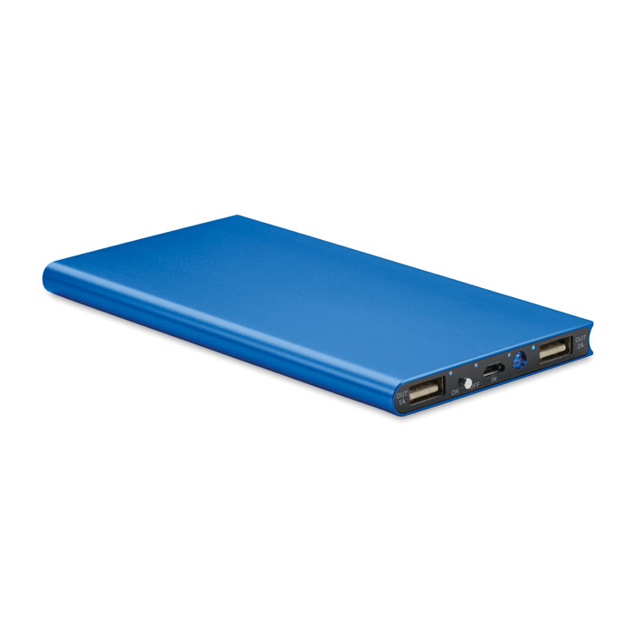 POWERFLAT8 - Powerbank 8000 mAh - Königsblau