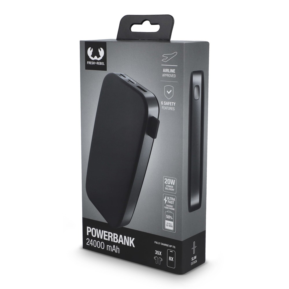2PB24100 I Fresh 'n Rebel Powerbank 24000 mAh PD USB-C 