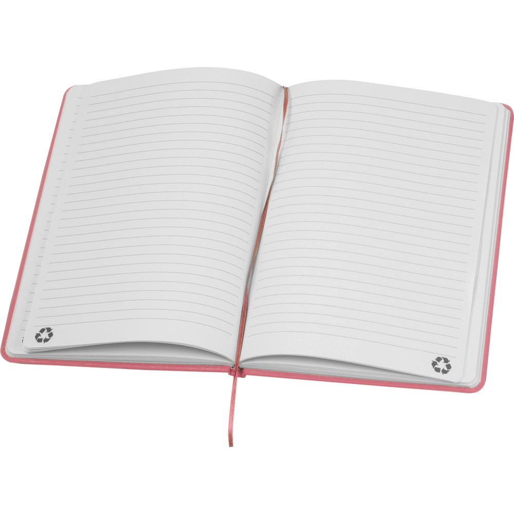 A5 Notizbuch aus recyceltem Papier DOMINIK