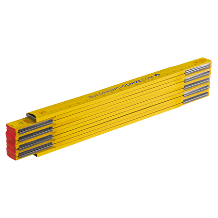 Zollstock 2 Meter - gelb