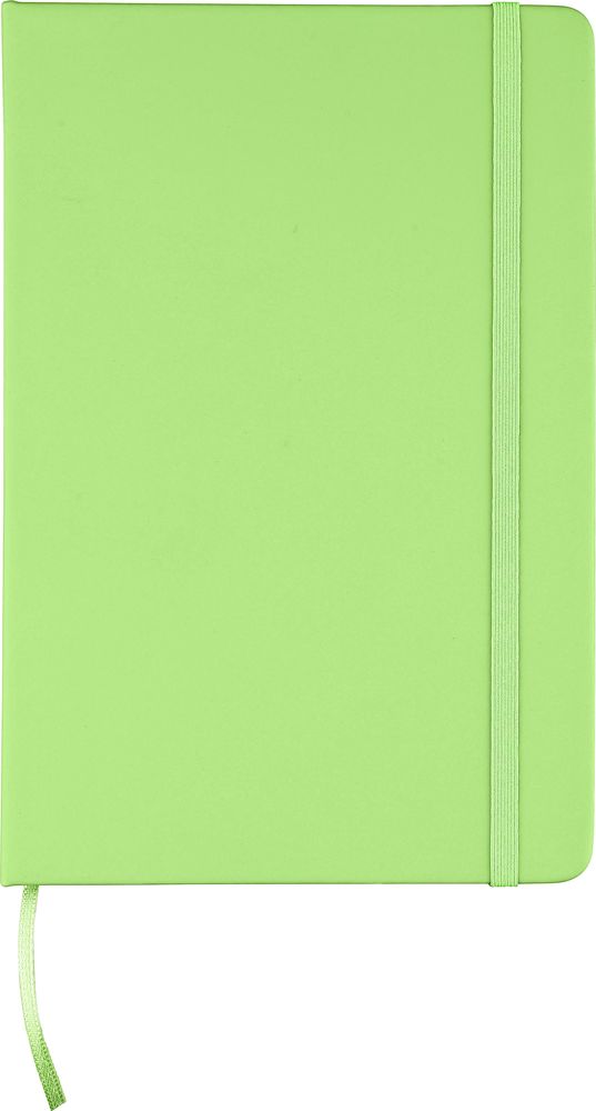 Recyceltes Notizbuch A5 aus PU Eva - Limettengrün