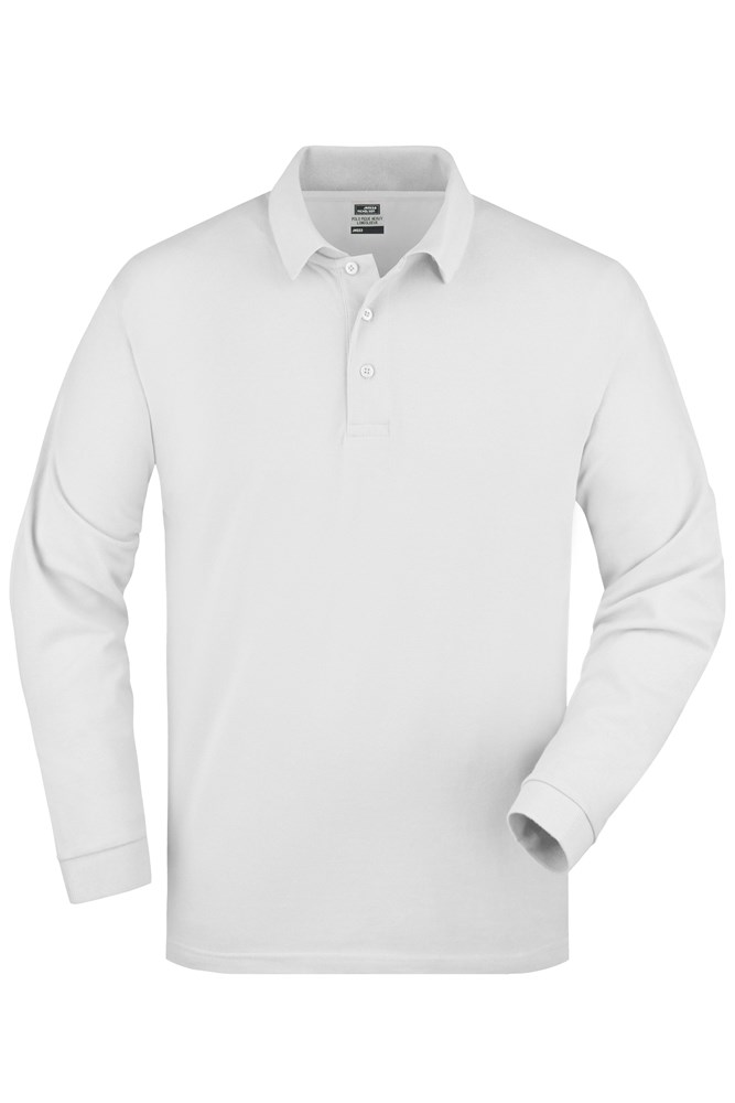 Polo-Piqué Long-Sleeved