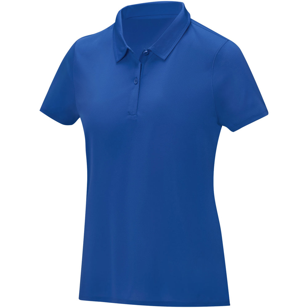 Deimos 105 g/m² Poloshirt cool fit mit Kurzärmeln für Damen - blau