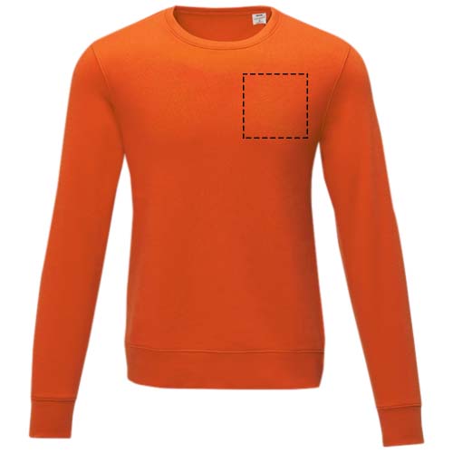Charon 240 g/m² Herrenpullover mit Rundhalsausschnitt